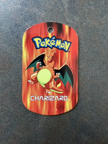 Pokemon metal tags charizard - pokemon,