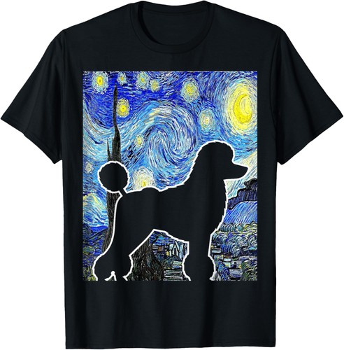 Poodle starry night dog lover - poodle,