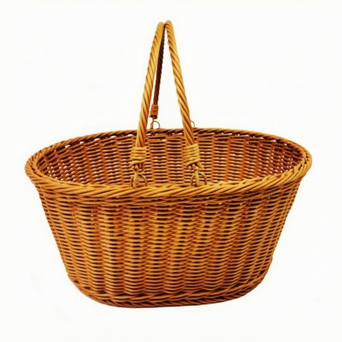 Rattan cat bed handwoven - bed,