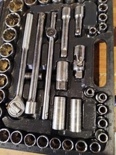 DRAPER SOCKET 1/2 DRIVE METRIC AND A/F