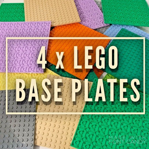 Lego base plates - base, 4