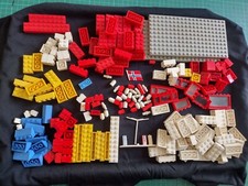 Vintage Rare Cellulose Original Lego 1962 Petrol Station ESSO Pump Window Bundle