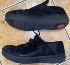 FIT FLOPS F-SPORTY BLACK SUEDE