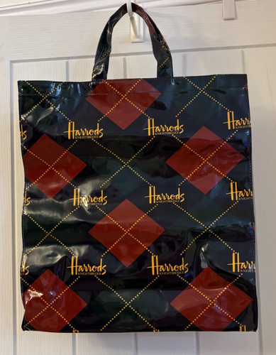 Harrods shopping bag - shopping,