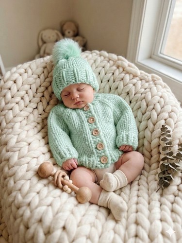 Hand knitted baby - , choose