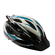 Muddyfox lithium Helmet  black silver blue size 54-58 cycling