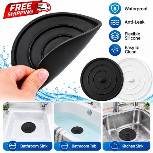 Silicone sink plug bath - |,