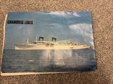 Vintage SS Australis Cruise Ship Magazine with Deck Plans & Ship Information
