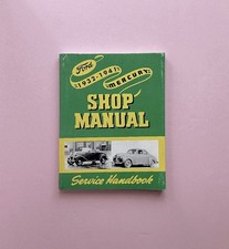1932-1941 Ford Lincoln Zephyr V-12 Mercury Service Handbook