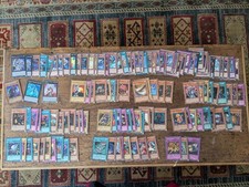 126 x Yu-Gi-Oh Card Bundle, Plus a tin. Includes First And Limited Editions