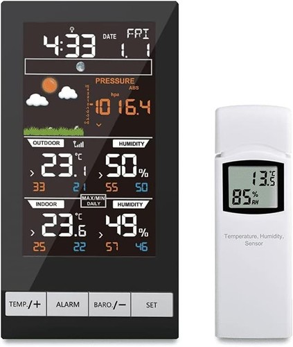 Wireless lcd colour weather - lcd,