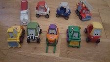 9 little tikes diecast metal small cosy coupe cars digger trucks train bundle 2"