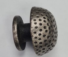 Hafele - Polka Kitchen Cupboard Knob - Antique Pewter - 40mm