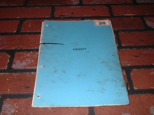 Genuine honda cb125t1 - genuine, factory