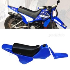 Plastic Mudguard Body Seat Gas Tank Kit Replacement for Yamaha PW80 PY80 Blue