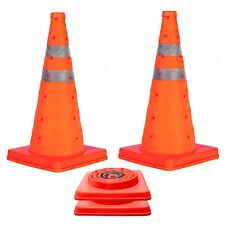 2PK POP UP SAFETY CONE 18"