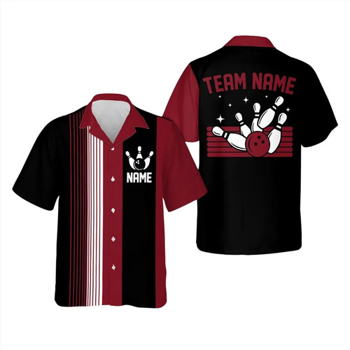 Personalized vintage bowling - vintage,