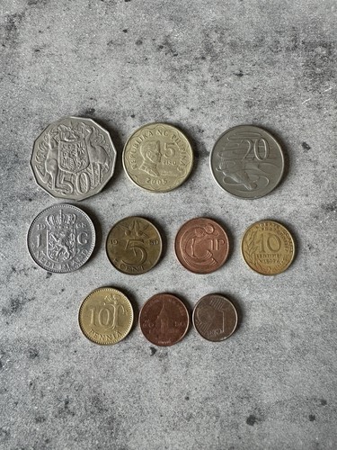Old coins job lot - coins, different