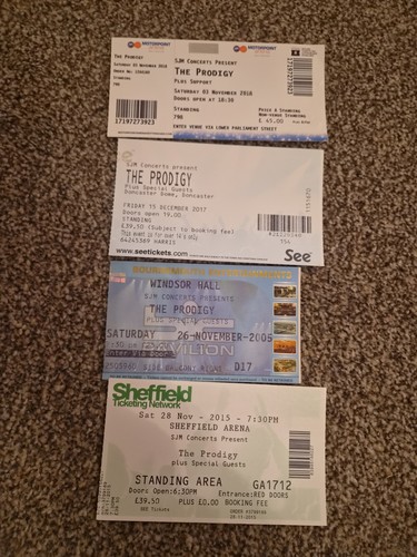 The prodigy concert tickets - prodigy, x