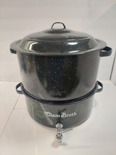 VTG Black Speckled Enamel