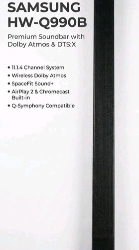 Samsung soundbar with dolby - soundbar,