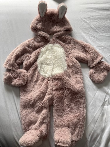 Girls rabbit snowsuit - snowsuit, pramsuit