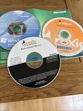 Windows XP Service Pack 2 Disk & Home Edition Booklet & 2x Roxio Disks