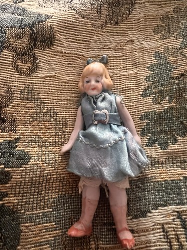 Antique all bisque doll - all,