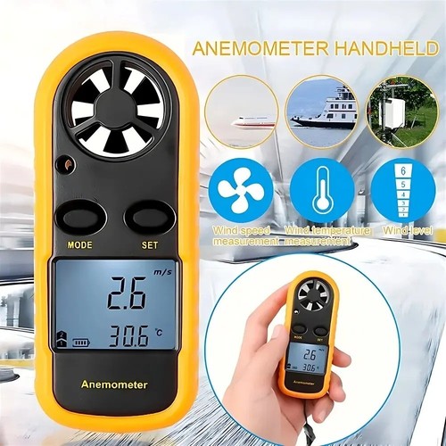 Digital anemometer air flow - digital,