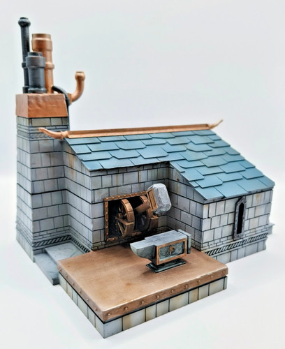 Laser terrain dwarven mountain - laser,