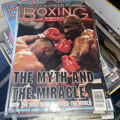 Boxing monthly magazine - boxing,