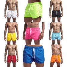 Mens Swim Shorts Swimming Running Gym Board Shorts Trunks Swimwear Beach Summer