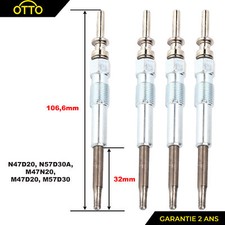 4 Glow Plug for BMW X3 X5 X6