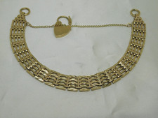 9ct Gold 5 Bar Gate Style