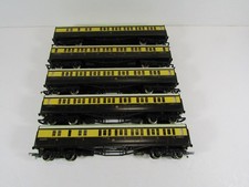 5 x HORNBY GWR COMPOSITE COACHES - GOOD UNBOXED COND - OO SCALE