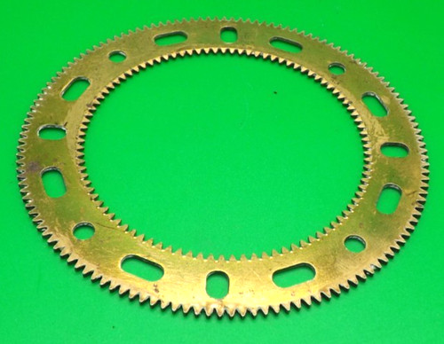 Meccano gold finish - gear, ring