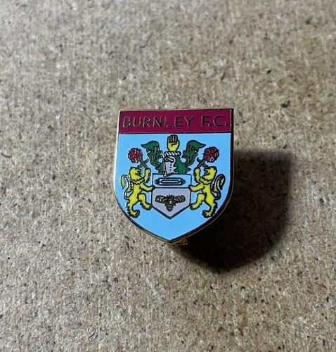 Burnley rare enamel football - burnley,