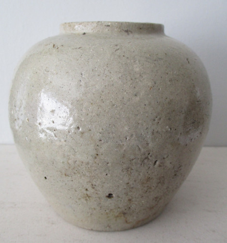 Vintage ceramic ginger jar - vintage,