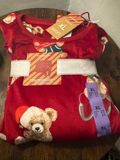 womens red bear christmas