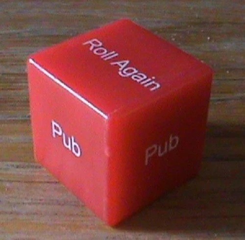 Joke decision maker dice - decision,