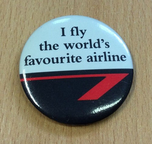 Vintage british airways - british, badge