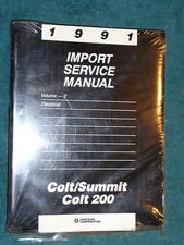 1991 DODGE COLT  / EAGLE