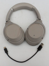 SONY Bluetooth Headphones WH-1000XM3 Beige Working Fair Condition