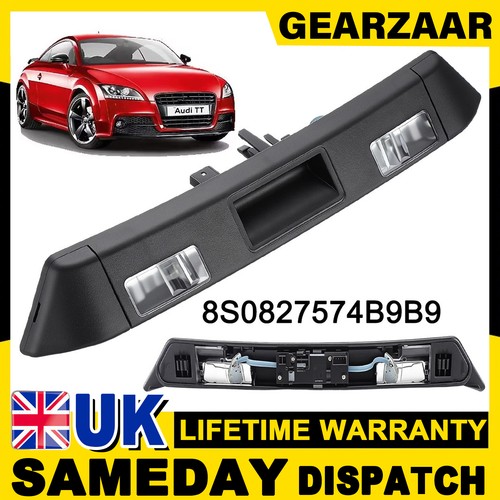 Boot handle led number - number, plate