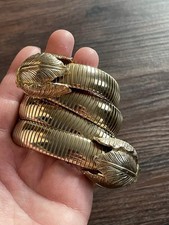 Vintage Goldtone Snake Chain