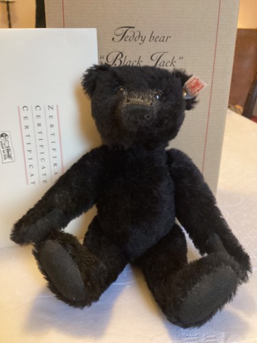 Steiff black jack teddy - jack, bear