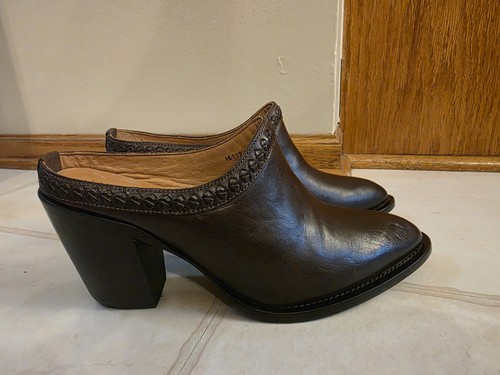 Lucchese patti western mules - lucchese,