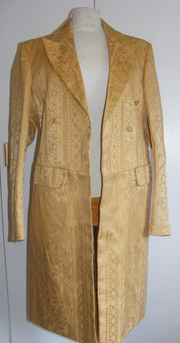 Vintage gold brocade - , frockcoat