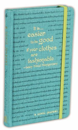 Novel journal anne of - novel, green