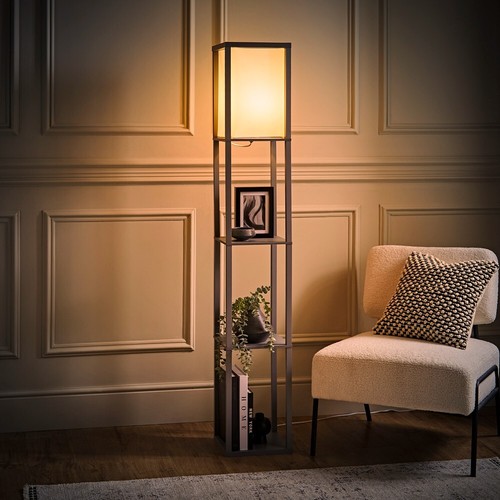Standard floor lamp with - lamp,